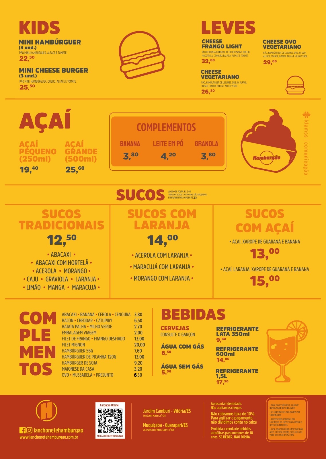 Cardápio Hamburgão — Página 2